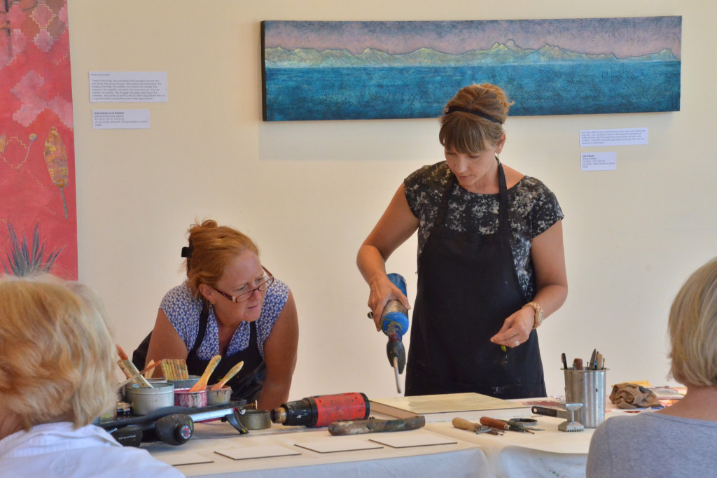 Introduction to Encaustic Workshop with Natalie Salminen Rude